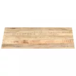 tömör mangófa asztallap 15-16 mm 80 x 60 cm