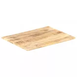 tömör mangófa asztallap 15-16 mm 80 x 60 cm