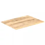 tömör mangófa asztallap 15-16 mm 90 x 60 cm