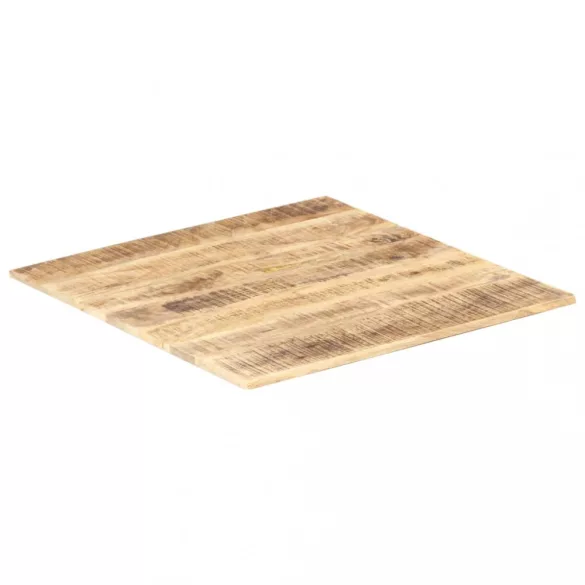 tömör mangófa asztallap 15-16 mm 70 x 70 cm