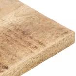 tömör mangófa asztallap 15-16 mm 70 x 70 cm