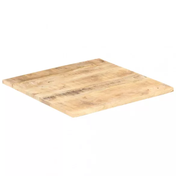 tömör mangófa asztallap 25-27 mm 60 x 60 cm