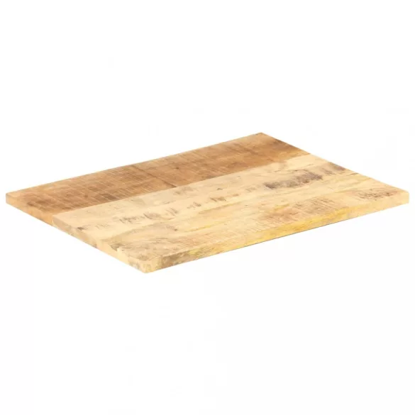 tömör mangófa asztallap 25-27 mm 70 x 60 cm