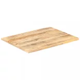 tömör mangófa asztallap 25-27 mm 80 x 60 cm