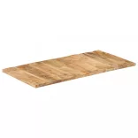 tömör mangófa asztallap 25-27 mm 120x60 cm