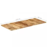 tömör mangófa asztallap 25-27 mm 140x60 cm