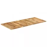 tömör mangófa asztallap 25-27 mm 140x60 cm