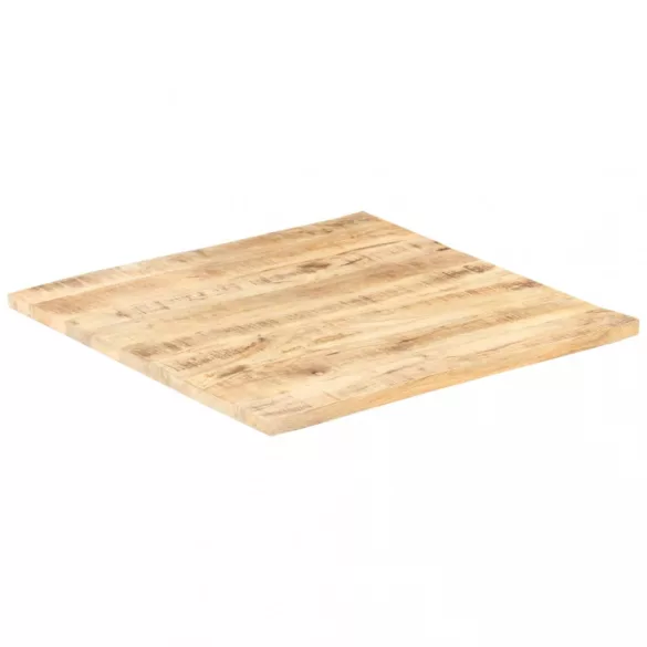 tömör mangófa asztallap 25-27 mm 70 x 70 cm