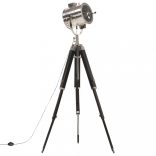 háromlábú tömör mangófa állólámpa 165 cm