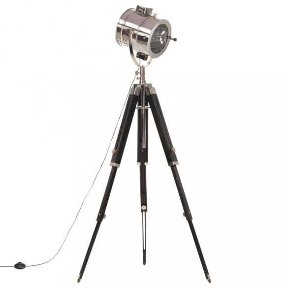 háromlábú tömör mangófa állólámpa 165 cm