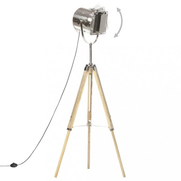 háromlábú tömör mangófa állólámpa 140 cm