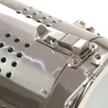 háromlábú tömör mangófa állólámpa 140 cm