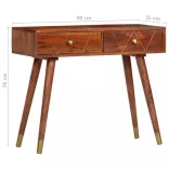 tömör akácfa tálalóasztal 90 x 35 x 76 cm