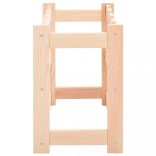 fenyőfa bortartó állvány 12 palackhoz