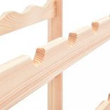 fenyőfa bortartó állvány 12 palackhoz