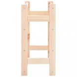 fenyőfa bortartó állvány 16 palackhoz