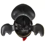 ezüstszínű antik római harcos acélsisak LARP másolat