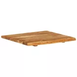 tömör akácfa fürdőszoba piperepolc 58x52x2,5 cm