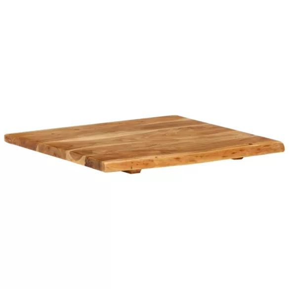 tömör akácfa fürdőszoba piperepolc 58x52x2,5 cm