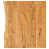 tömör akácfa fürdőszoba piperepolc 58x52x3,8 cm