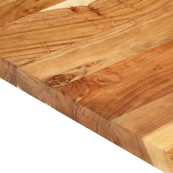 tömör akácfa fürdőszoba piperepolc 58x52x3,8 cm