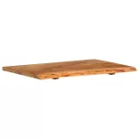 tömör akácfa fürdőszoba piperepolc 80x52x2,5 cm