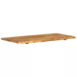 tömör akácfa fürdőszoba piperepolc 100x52x2,5 cm