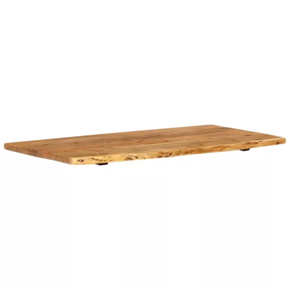 tömör akácfa fürdőszoba piperepolc 100x52x2,5 cm