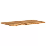 tömör akácfa fürdőszoba piperepolc 100x52x2,5 cm