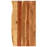 tömör akácfa fürdőszoba piperepolc 100x52x3,8 cm