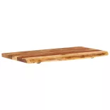 tömör akácfa fürdőszoba piperepolc 100x52x3,8 cm
