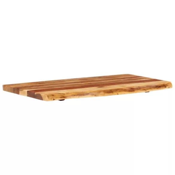 tömör akácfa fürdőszoba piperepolc 100x52x3,8 cm