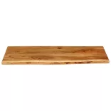 tömör akácfa fürdőszoba piperepolc 114x52x2,5 cm