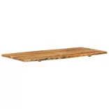 tömör akácfa fürdőszoba piperepolc 114x52x2,5 cm