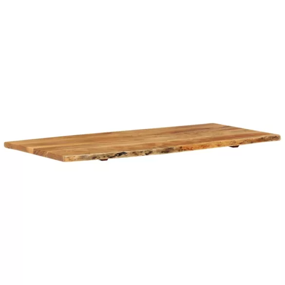 tömör akácfa fürdőszoba piperepolc 114x52x2,5 cm