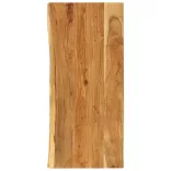 tömör akácfa fürdőszoba piperepolc 114x52x4 cm