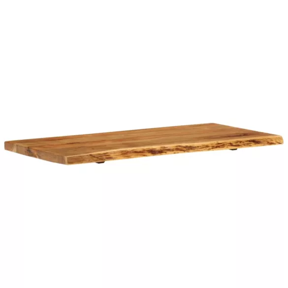 tömör akácfa fürdőszoba piperepolc 114x52x4 cm