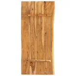 tömör akácfa fürdőszoba piperepolc 140x52x2,5 cm