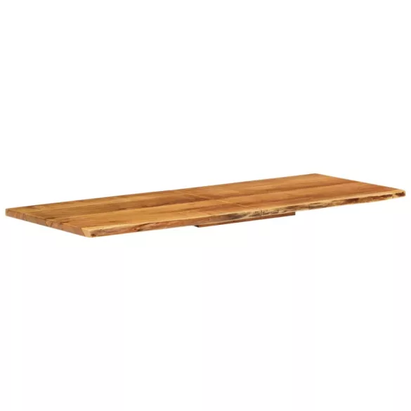 tömör akácfa fürdőszoba piperepolc 140x52x2,5 cm