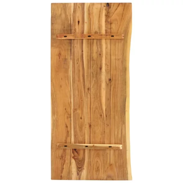 tömör akácfa fürdőszoba piperepolc 140x52x3,8 cm
