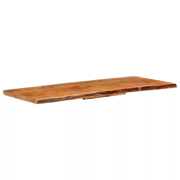 tömör akácfa fürdőszoba piperepolc 140x52x3,8 cm