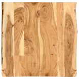 tömör akácfa asztallap 58 x (50-60) x 2,5 cm