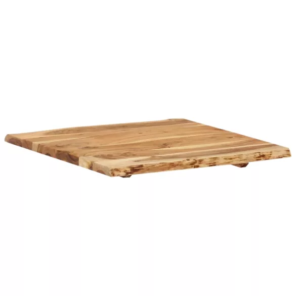 tömör akácfa asztallap 58 x (50-60) x 2,5 cm