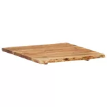 tömör akácfa asztallap 58 x (50-60) x 2,5 cm