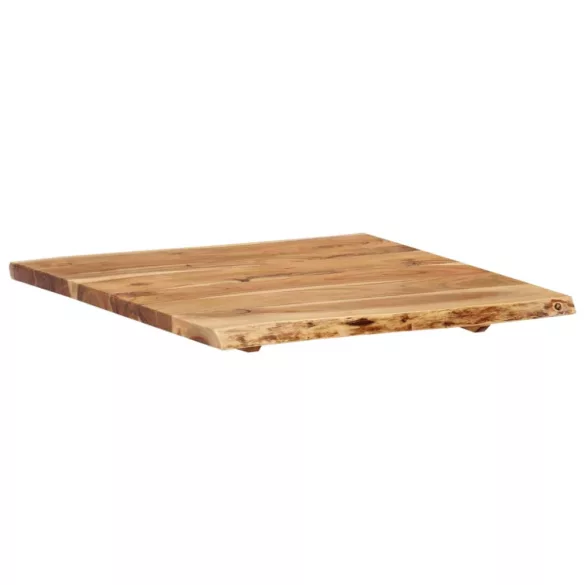 tömör akácfa asztallap 58 x (50-60) x 2,5 cm