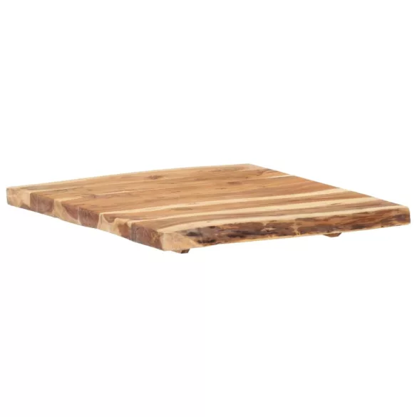 tömör akácfa asztallap 58 x (50-60) x 3,8 cm