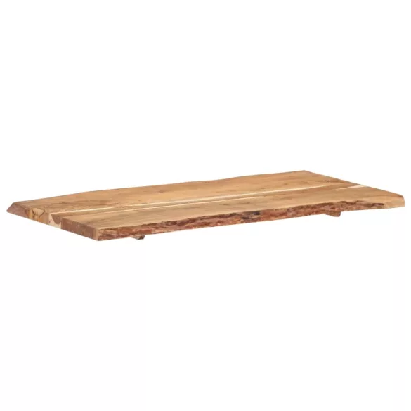 tömör akácfa asztallap 118 x (50-60) x 3,8 cm