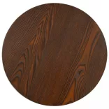 sötétbarna MDF bisztróasztal 40 cm