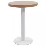 világosbarna MDF bisztróasztal 60 cm