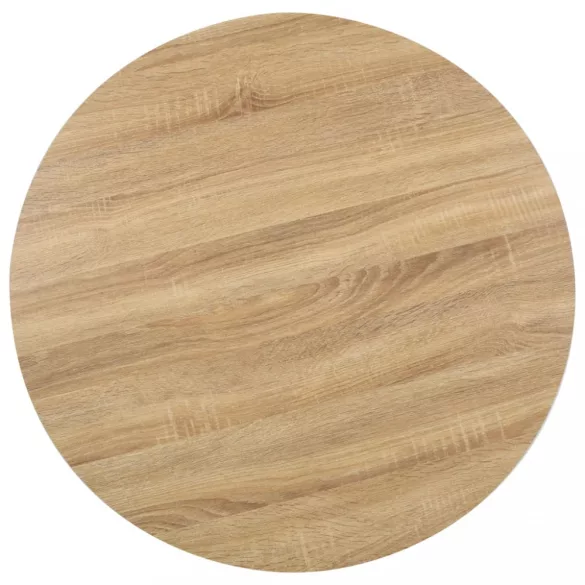 világosbarna MDF bisztróasztal 80 cm